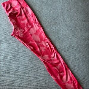 All in Motion Red Floral Leggings